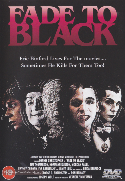 Fade to Black - British DVD movie cover