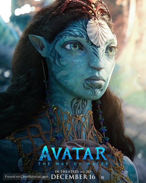 Avatar: The Way of Water - Movie Poster