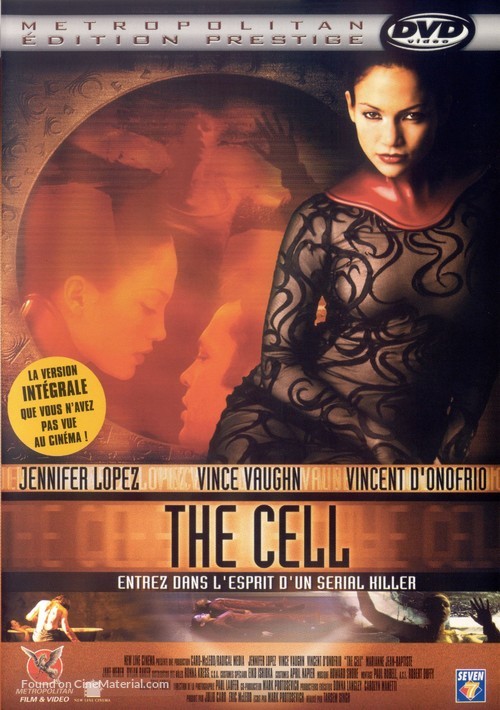 The Cell - French DVD movie cover