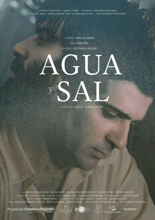 Agua y sal - Argentinian Movie Poster