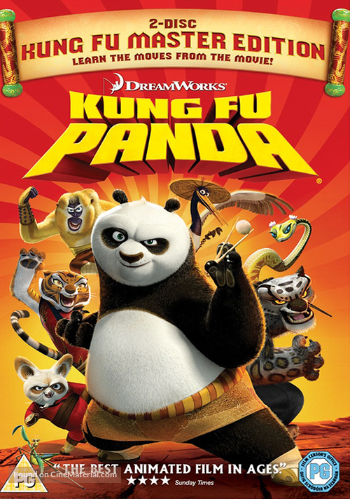 Kung Fu Panda - British Movie Cover
