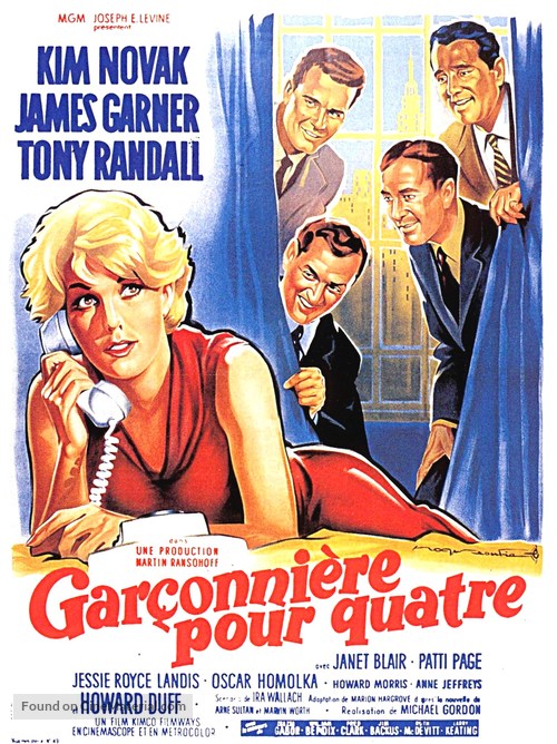 Boys&#039; Night Out - French Movie Poster