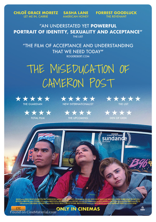 The Miseducation of Cameron Post - Australian Movie Poster