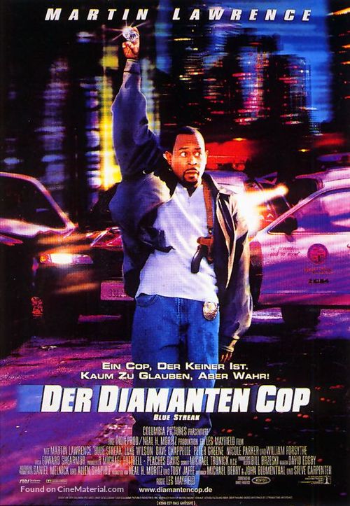 Blue Streak - German Movie Poster