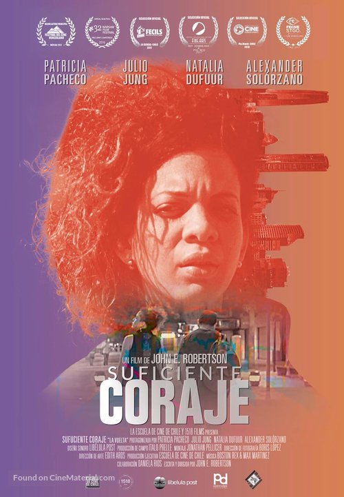 Suficiente coraje - Chilean Movie Poster