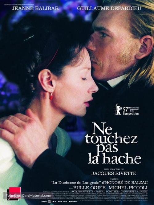 Ne touchez pas la hache - French Movie Poster