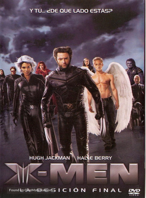 X-Men: The Last Stand - Spanish Movie Cover