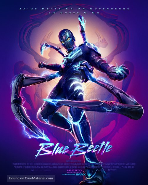 Blue Beetle - Mexican Movie Poster