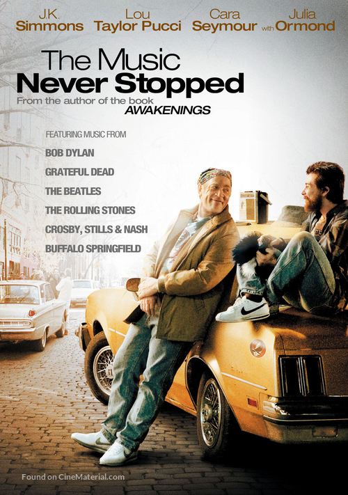The Music Never Stopped - DVD movie cover