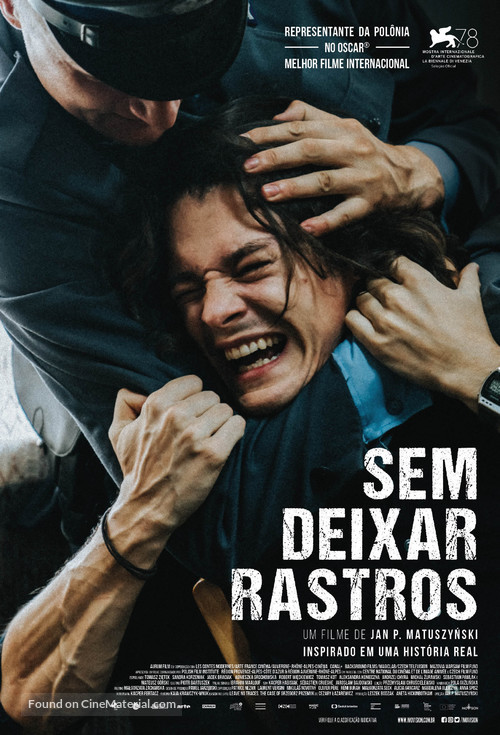 Zeby nie bylo slad&oacute;w - Brazilian Movie Poster