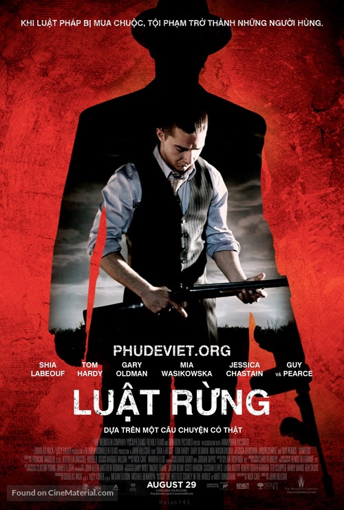 Lawless - Vietnamese Movie Poster