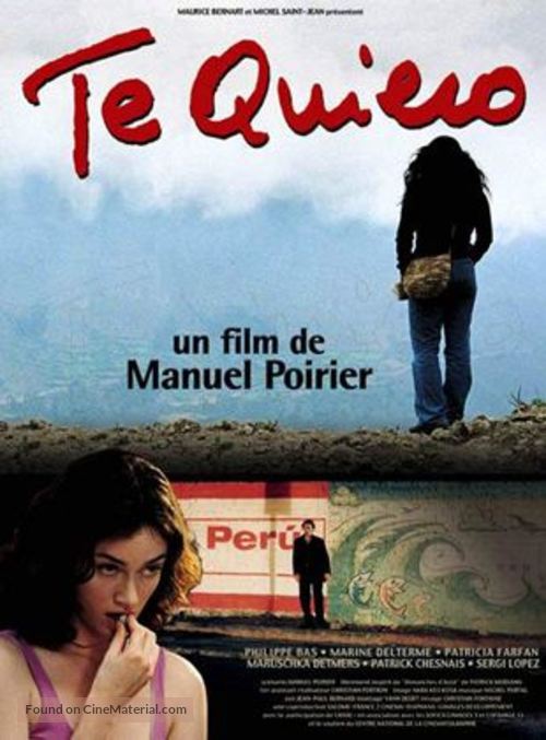 Te quiero - French Movie Poster