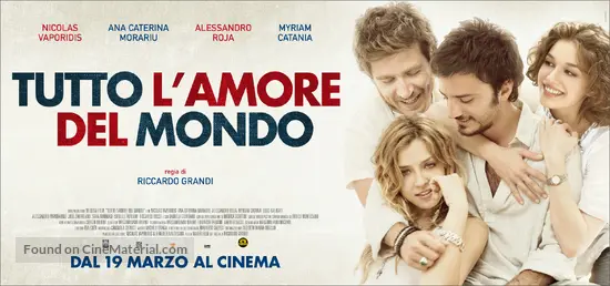 Tutto L Amore Del Mondo 10 Italian Movie Poster