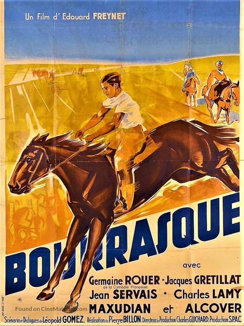 Bourrasque - French Movie Poster