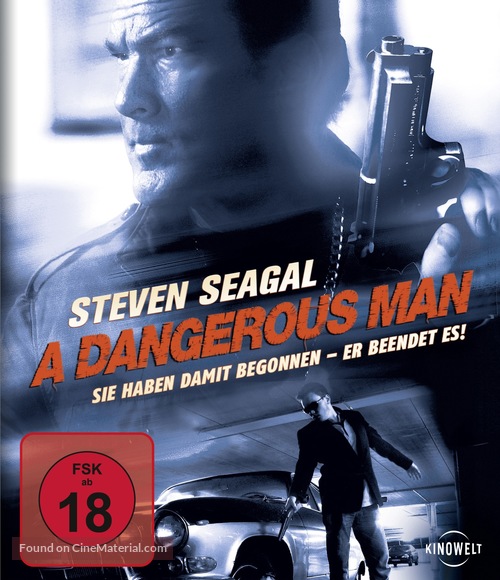 A Dangerous Man - German Blu-Ray movie cover