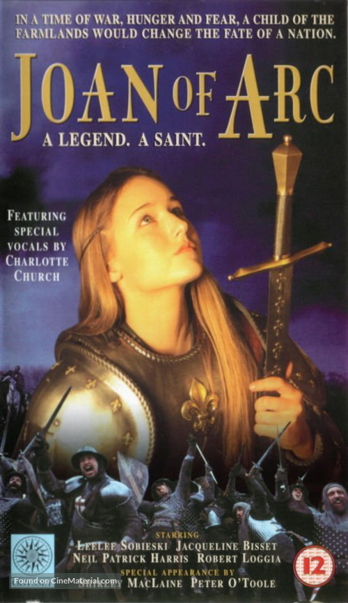 Joan of Arc - British VHS movie cover