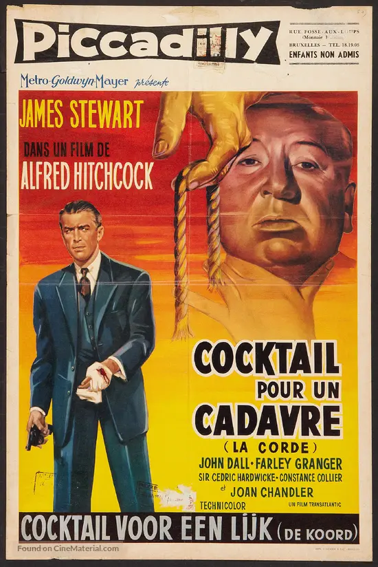 Rope - Belgian Movie Poster