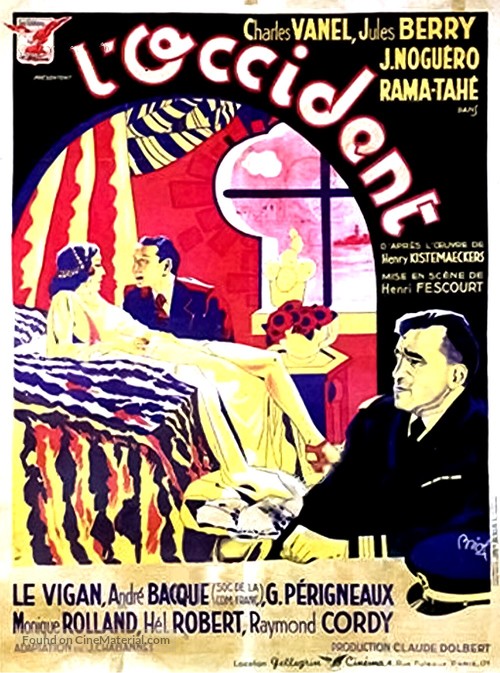L&#039;occident - French Movie Poster