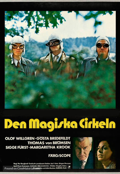 Den magiska cirkeln - Swedish Movie Poster