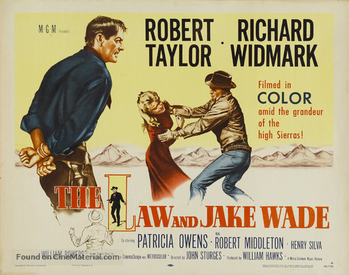 The Law and Jake Wade - Movie Poster