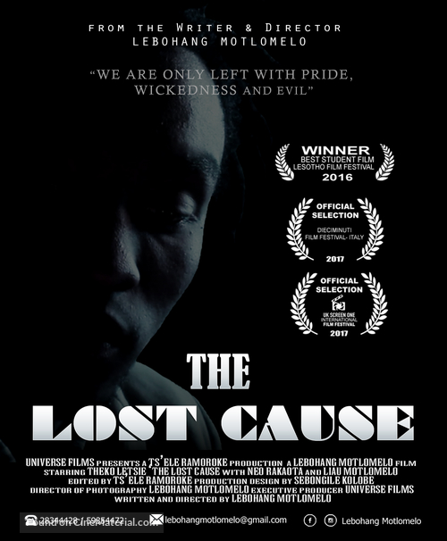 The Lost Cause - South African Movie Poster