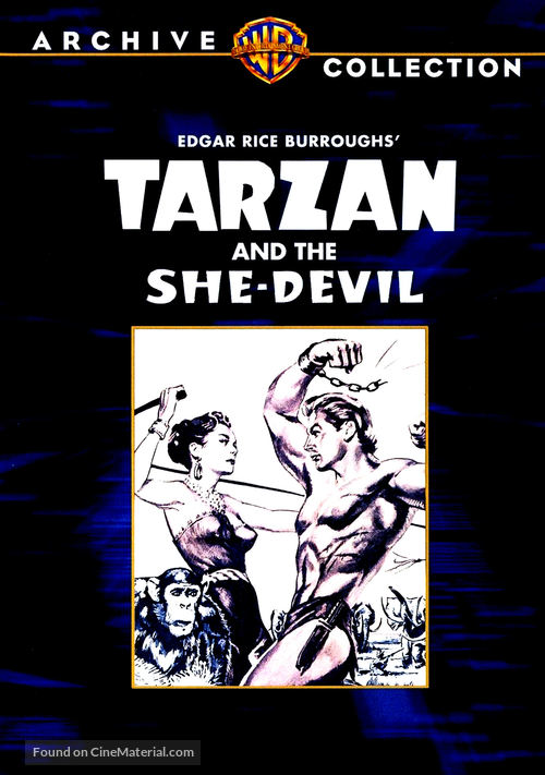 Tarzan and the She-Devil - DVD movie cover