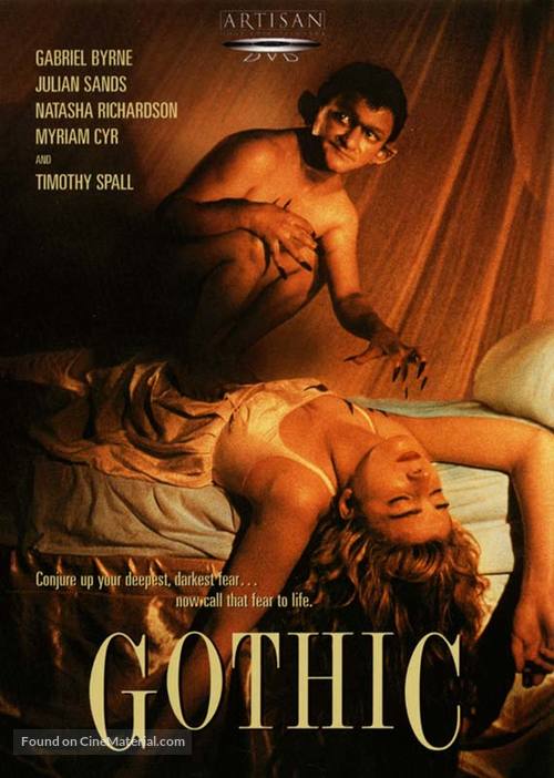 Gothic - DVD movie cover