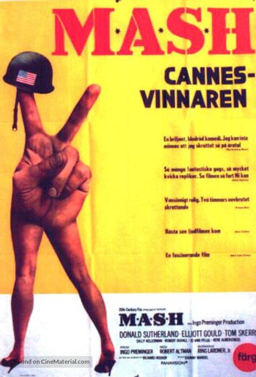 MASH - Swedish Movie Poster