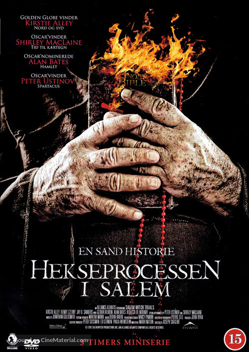Salem Witch Trials - Danish DVD movie cover