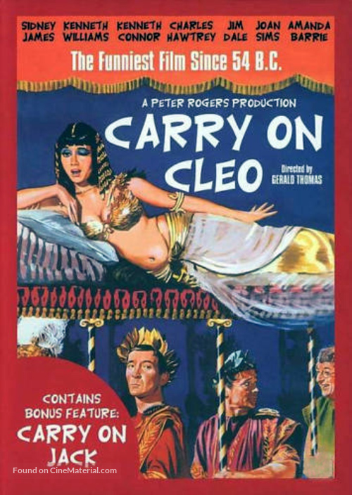 Carry on Cleo - DVD movie cover