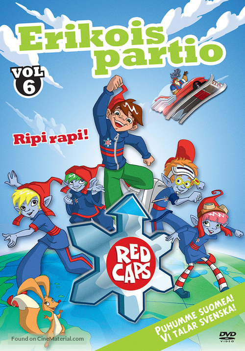 &quot;Red Caps&quot; - Finnish DVD movie cover