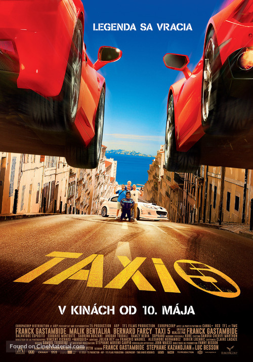 Taxi 5 - Slovak Movie Poster