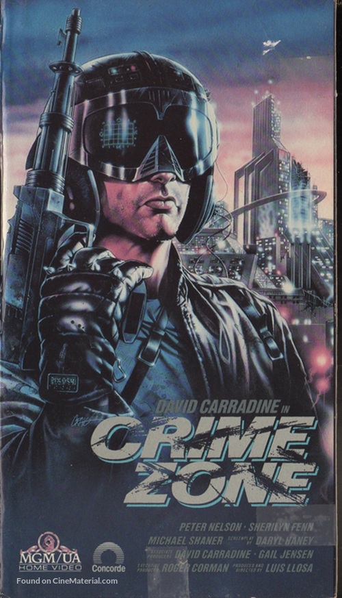 Crime Zone - VHS movie cover