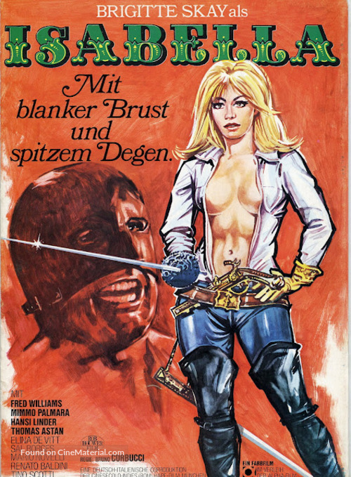 Isabella, duchessa dei diavoli - German Movie Poster