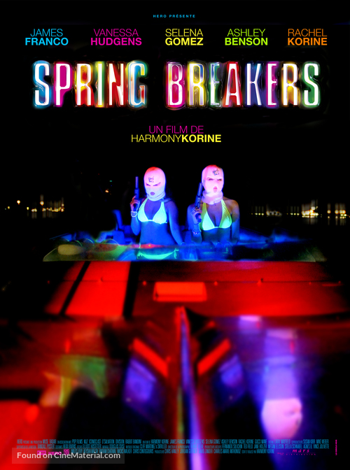 Spring Breakers - French Movie Poster