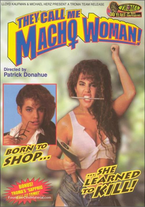 They Call Me Macho Woman! - DVD movie cover