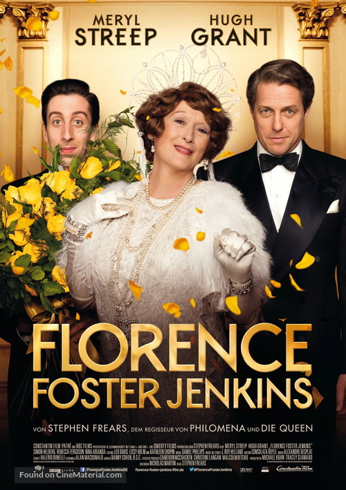 Florence Foster Jenkins - German Movie Poster