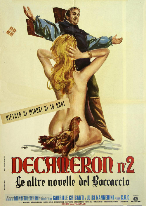 Decameron No. 2 - Le altre novelle di Boccaccio - Italian Movie Poster