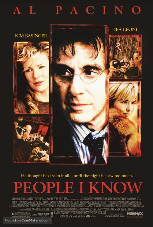 People I Know - Movie Poster