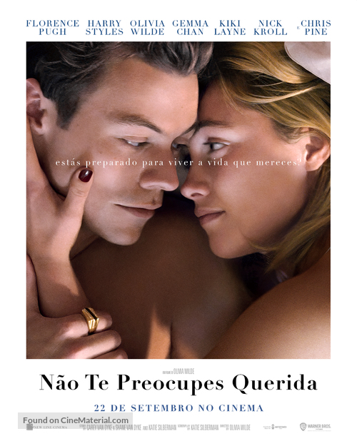 Don&#039;t Worry Darling - Portuguese Movie Poster