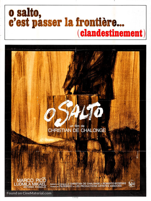 O Salto - French Movie Poster