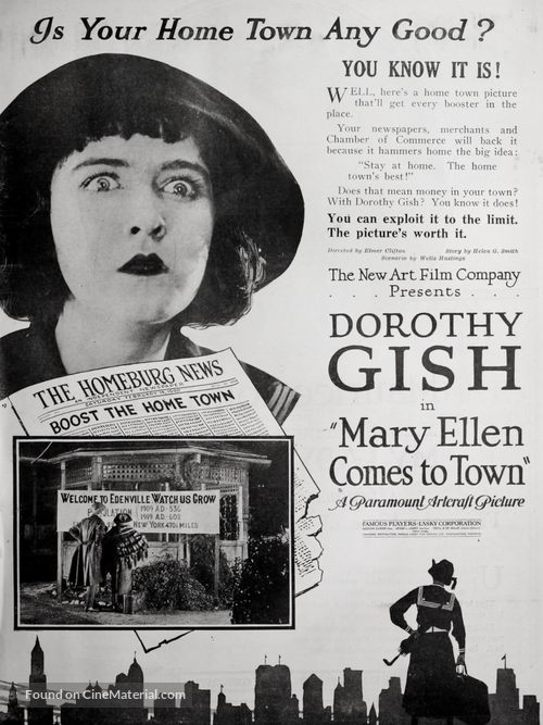 Mary Ellen Comes to Town - Movie Poster