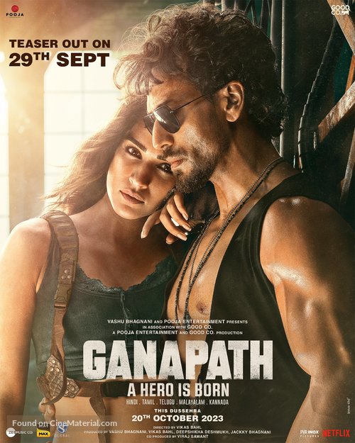 Ganapath - Indian Movie Poster