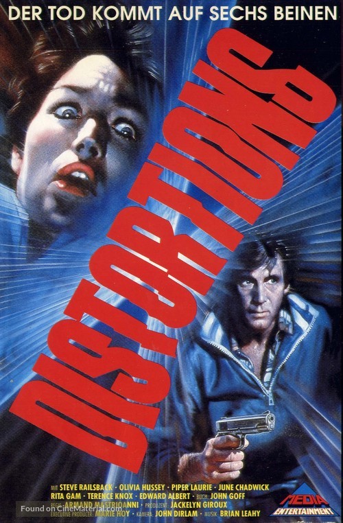 Distortions - German VHS movie cover