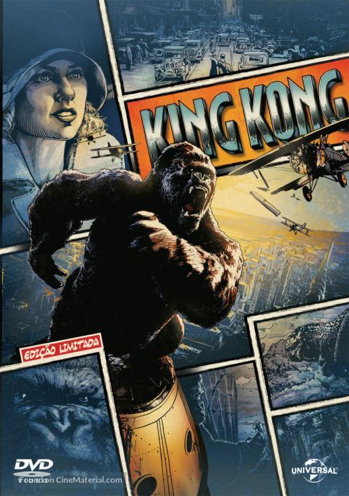 King Kong - Brazilian DVD movie cover