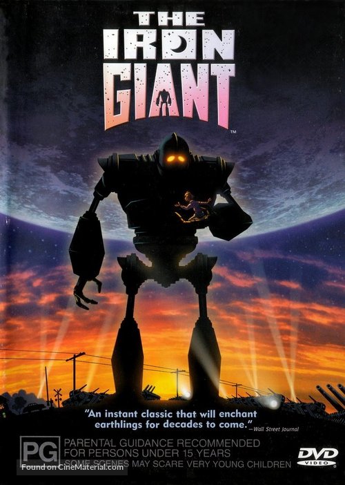 The Iron Giant - Australian Movie Cover