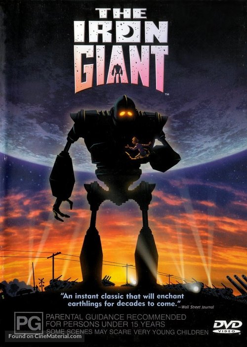 The Iron Giant - Australian Movie Cover