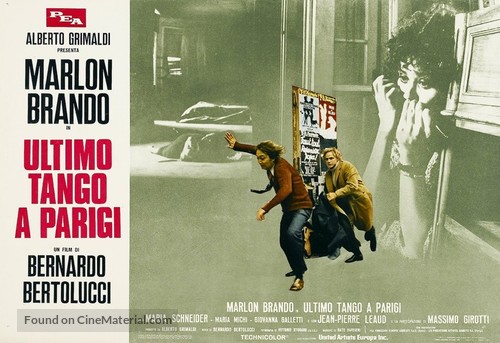 Ultimo tango a Parigi - Italian Movie Poster