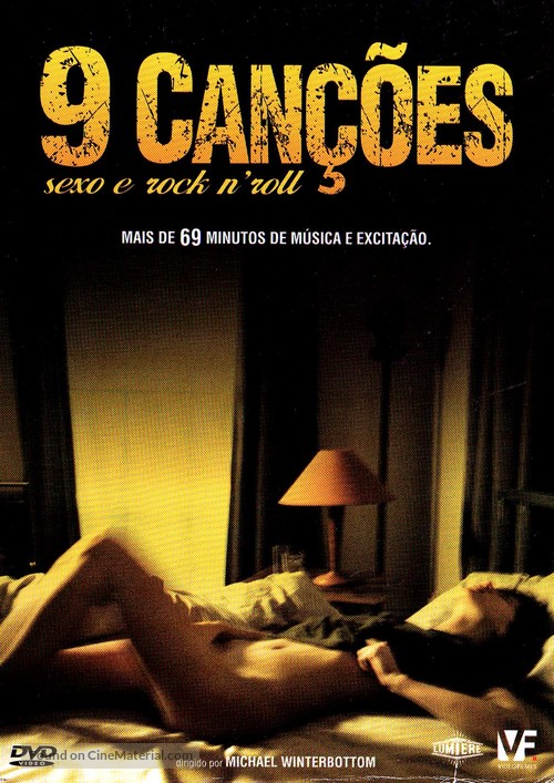 9 Songs - Brazilian Movie Cover