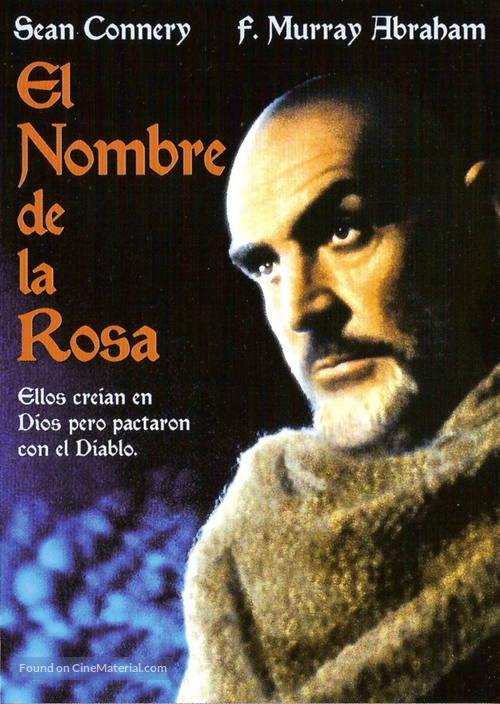The Name of the Rose - Argentinian DVD movie cover